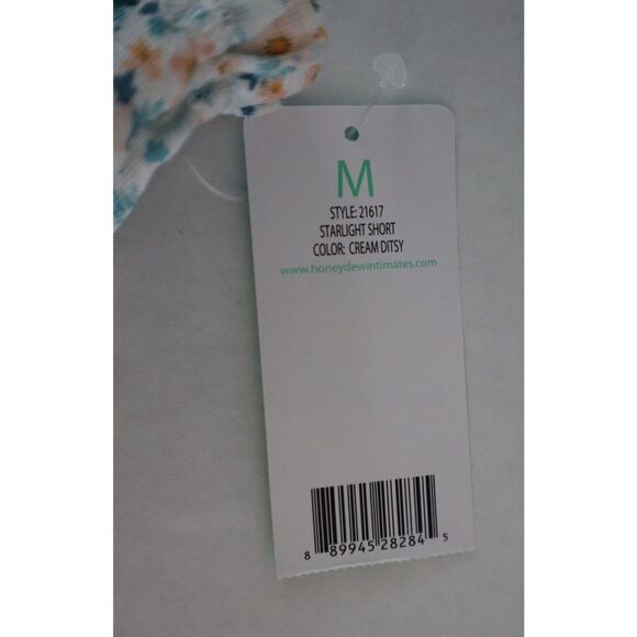 Honeydew Intimates 21617 Women's Sz M Cream Ditzy Floral Starlight Lounge Shorts - Picture 5 of 6